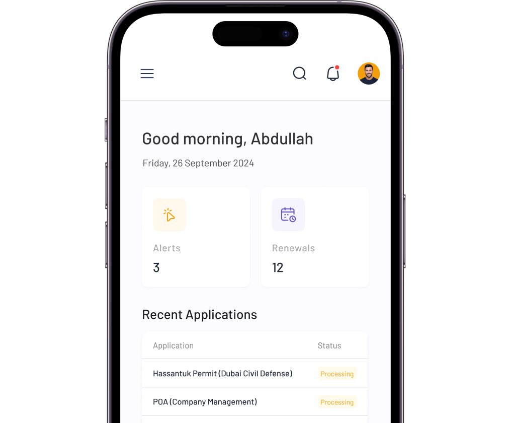 Set up company details